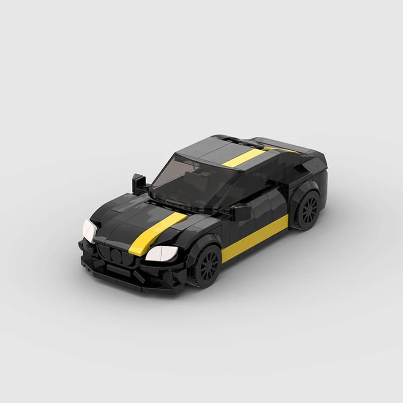 MOC racing car model city sports car building block creative garage toy education bricks Christmas children's gift