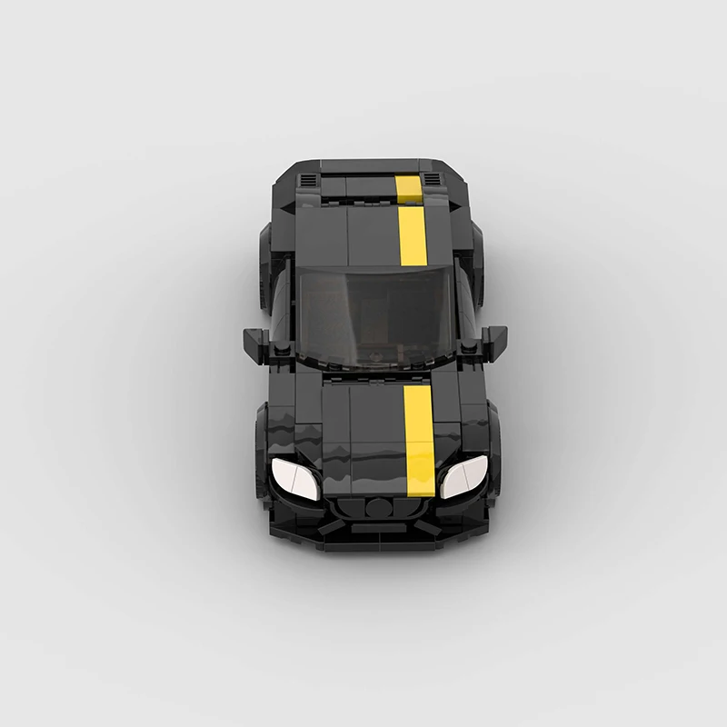 MOC racing car model city sports car building block creative garage toy education bricks Christmas children's gift