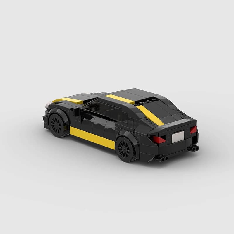 MOC racing car model city sports car building block creative garage toy education bricks Christmas children's gift